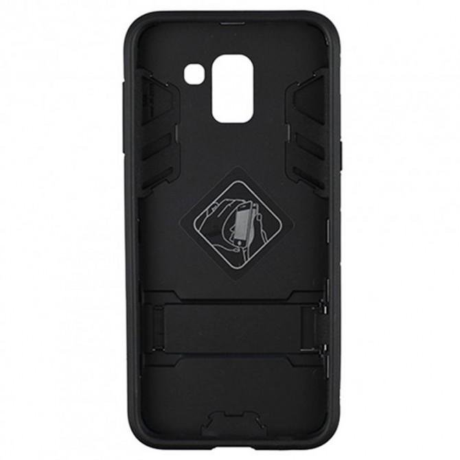 HONOR Hard Defence Series Samsung J610 Galaxy J6 Plus Black (with magnet)-1
