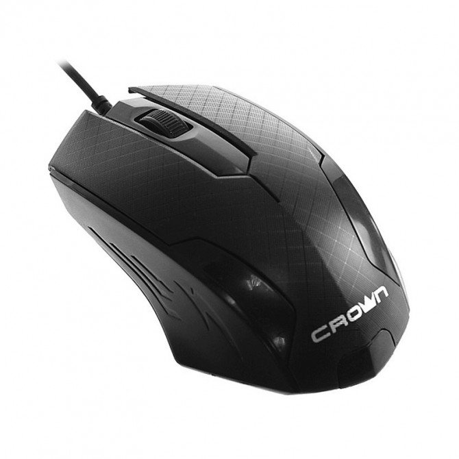 Миша Crown CMM-100 Wired Black-1