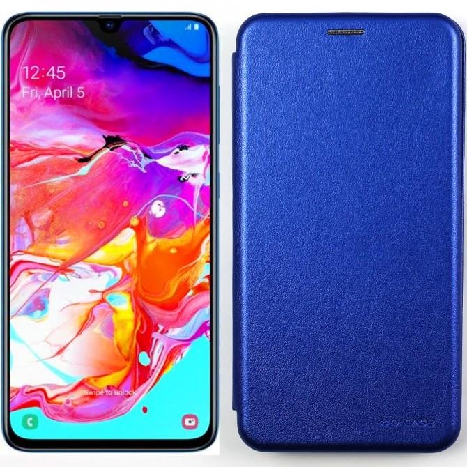 Чохол книжка U-Like Best для Samsung A705 Galaxy A70 2019 Синiй