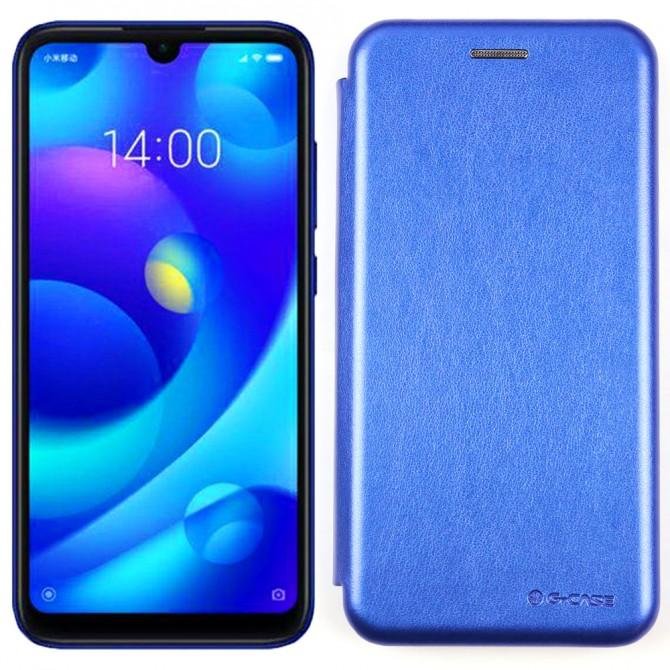 Чохол книжка U-Like Best для Xiaomi Mi Play Синiй