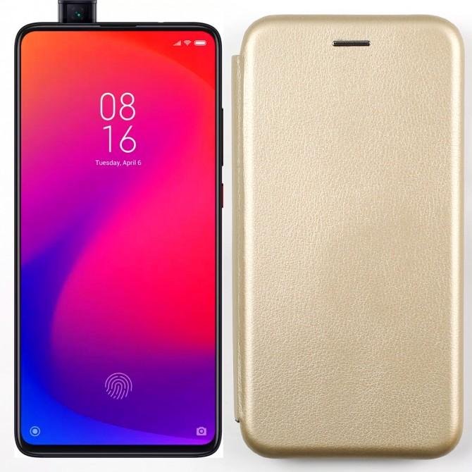 Чехол книжка U-Like Best для Xiaomi Mi9T/K20/K20 Pro Gold