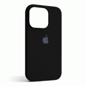 Силиконовый чехол для iPhone 16 Pro Max Black FULL Силиконовый чехол для iPhone 16 Pro Max Black FULL