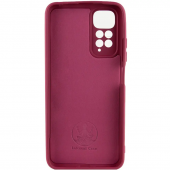 Чехол Original Soft Case Xiaomi Redmi Note 11 Pro Бордовый FULL
