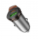 Автомобільний ЗП 1USB + Type-C Hoco NZ16A Rigorous 43W dual port PD25W + QC3.0 Metal Grey
