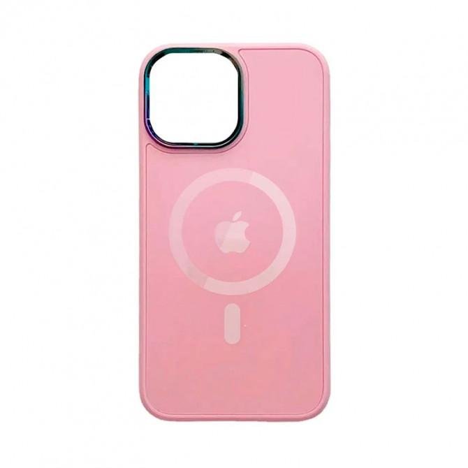 Чохол TPU+Glass Sapphire Mag Evo case для Apple iPhone 12 Pro (6.1") Pink