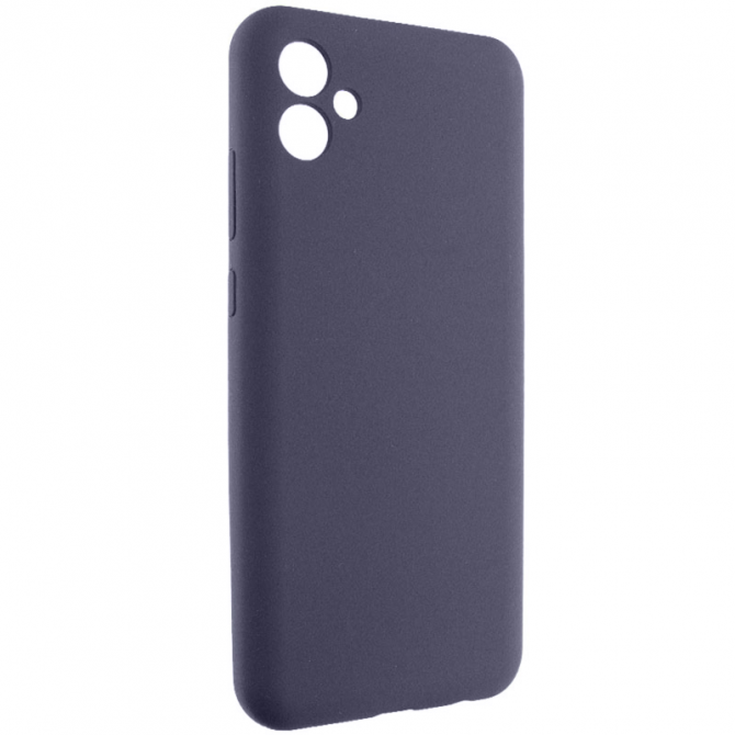 Чохол Soft Case Samsung A075 Galaxy A07/ A07s/ A08 Темно Сірий FULL-1