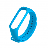 Ремешок для Xiaomi Mi Band 3 (Silicone) Blue