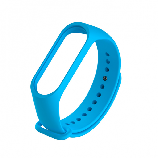 Ремінець для Xiaomi Mi Band 3 (Silicone) Синій
