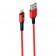 USB Cable Hoco U79 Admirable Smart Power Lightning Red 1.2m