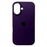Силиконовый чехол для iPhone 16 Berry Purple FULL