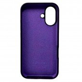 Силіконовий чохол для iPhone 16 Berry Purple FULL Силіконовий чохол для iPhone 16 Berry Purple FULL