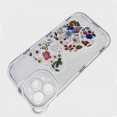 Чехол Spring Spirit series for iPhone 11 Pro Max Flowered Bear Clear Чехол Spring Spirit series for iPhone 11 Pro Max Flowered Bear Clear