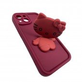 Чехол 3D series for iPhone 14 Plus Hello Kitty Red Чехол 3D series for iPhone 14 Plus Hello Kitty Red