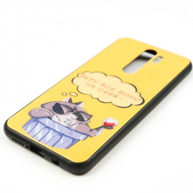 Чохол Joke series для Xiaomi Redmi Note 8 Pro Вино-3