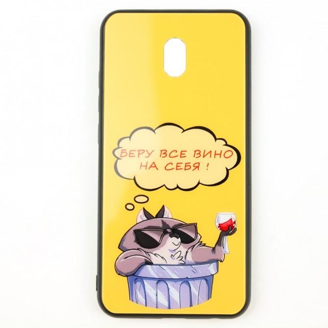 Чехол Joke series для Xiaomi Redmi 8a Вино-1