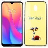Чехол Joke series для Xiaomi Redmi 8a Привет у....ц Чехол Joke series для Xiaomi Redmi 8a Привет у....ц