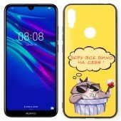 Чохол Joke series для Huawei Y6 2019 Вино Чохол Joke series для Huawei Y6 2019 Вино