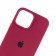 Оригинальный силиконовый чехол для iPhone 14 Maroon FULL