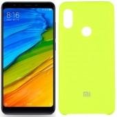Чехол Soft Case для Xiaomi Redmi Note 5 Pro Ярко Салатовый