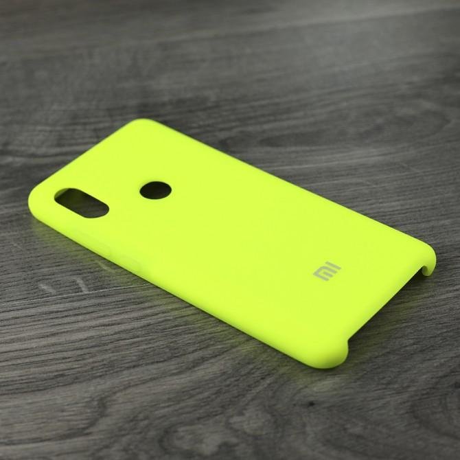 Чехол Soft Case для Xiaomi Redmi Note 5 Pro Ярко Салатовый-3