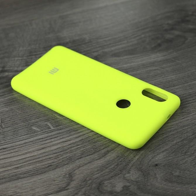 Чехол Soft Case для Xiaomi Redmi Note 5 Pro Ярко Салатовый-4