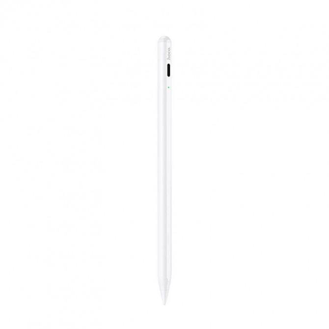 Стілус Hoco GM102 Smooth series active anti-mistake capacitive Pen White
