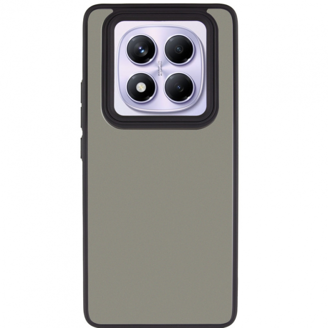 Чехол TPU+PC Lyon Frosted series Xiaomi Redmi Note 15 Pro 4G Black