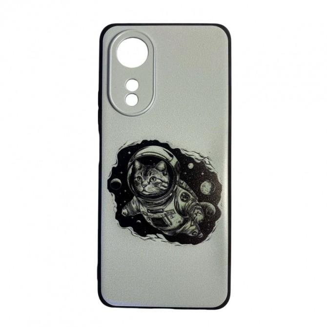 Силиконовая накладка OPrint black для Oppo A58 4G Cat 3