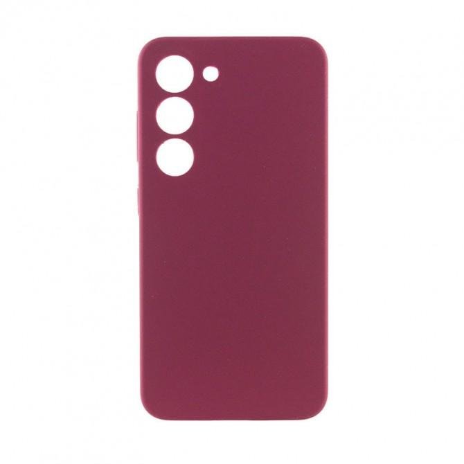 Чохол Soft Case Samsung Galaxy S24 Plus Марсала FULL