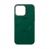 Кожаный чехол Bonbon Leather Metal Style with MagSafe для Apple iPhone 14 Pro (6.1 Кожаный чехол Bonbon Leather Metal Style with MagSafe для Apple iPhone 14 Pro (6.1