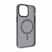 Чохол Pjur with Magsafe for iPhone 15 Grey Чохол Pjur with Magsafe for iPhone 15 Grey
