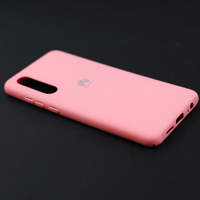 Чехол силиконовый для Huawei P30 Розовый FULL-4