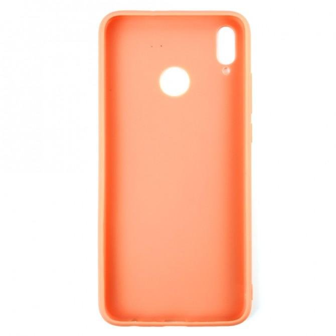 Силиконовый чехол Candy для Huawei Honor 8X Розовое Золото-2