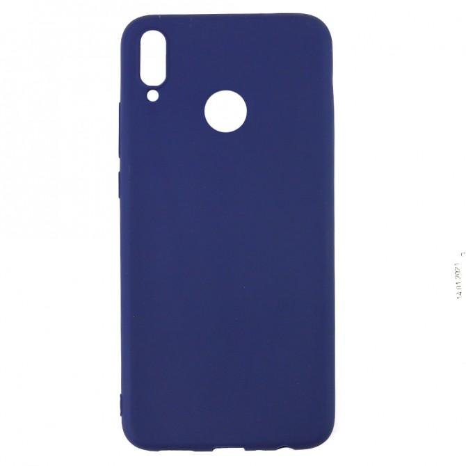 Силиконовый чехол Candy для Huawei Honor 8X Синий-1