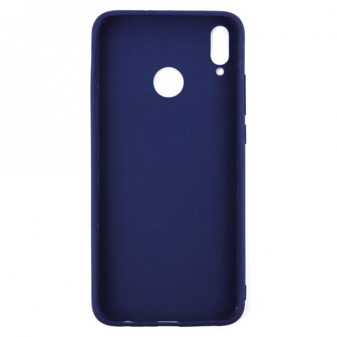 Силиконовый чехол Candy для Huawei Honor 8X Синий-2
