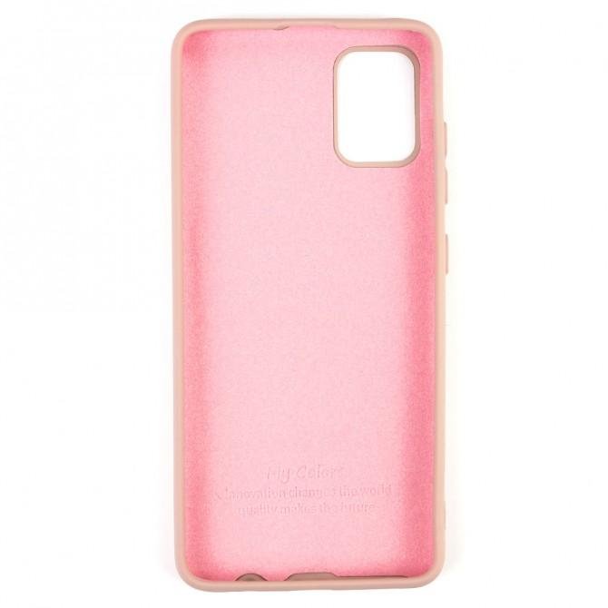 Чохол силіконовий для Samsung M315 Galaxy M31 Бежевий FULL-2