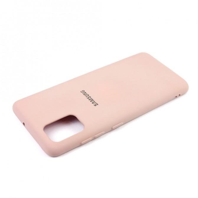 Чохол силіконовий для Samsung M315 Galaxy M31 Бежевий FULL-3