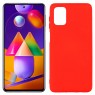 Чехол силиконовый для Samsung M317 Galaxy M31s Красный FULL