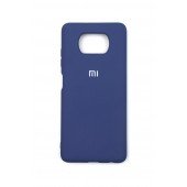 Чохол Original Soft Case Xiaomi Poco X3 NFC Темно Синій FULL Чохол Original Soft Case Xiaomi Poco X3 NFC Темно Синій FULL
