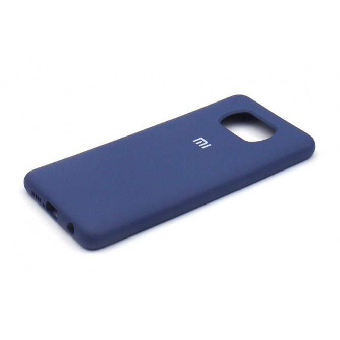 Чохол Original Soft Case Xiaomi Poco X3 NFC Темно Синій FULL-2