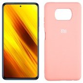 Чохол силіконовий для Xiaomi Poco X3 NFC Бежевий FULL Чохол силіконовий для Xiaomi Poco X3 NFC Бежевий FULL