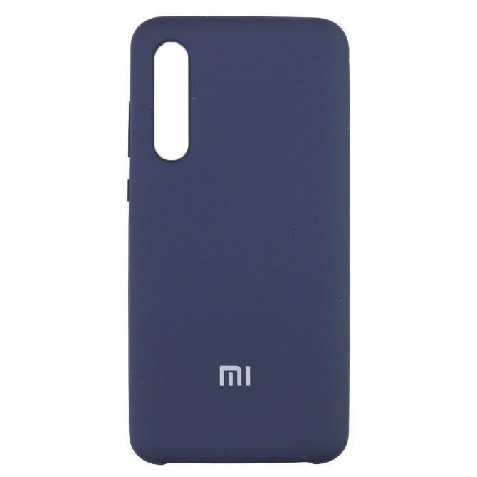 Чохол силіконовий для Xiaomi Mi9 Pro Темно Синій FULL-1