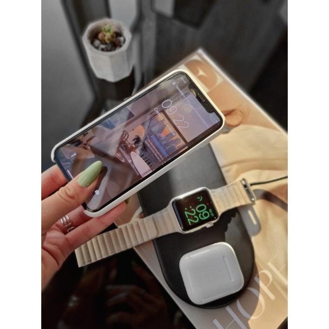 Беспроводное зарядное устройство Baseus Smart 3in1 (WX3IN1-C01) 18W Black (Phone + Watch +Pods)-3