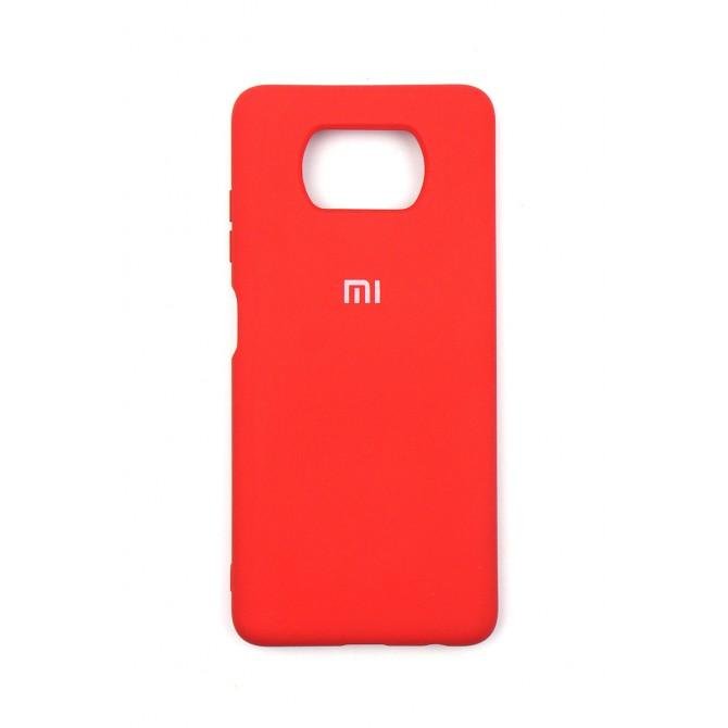 Original Soft Case Xiaomi Poco X3 NFC Червоний FULL