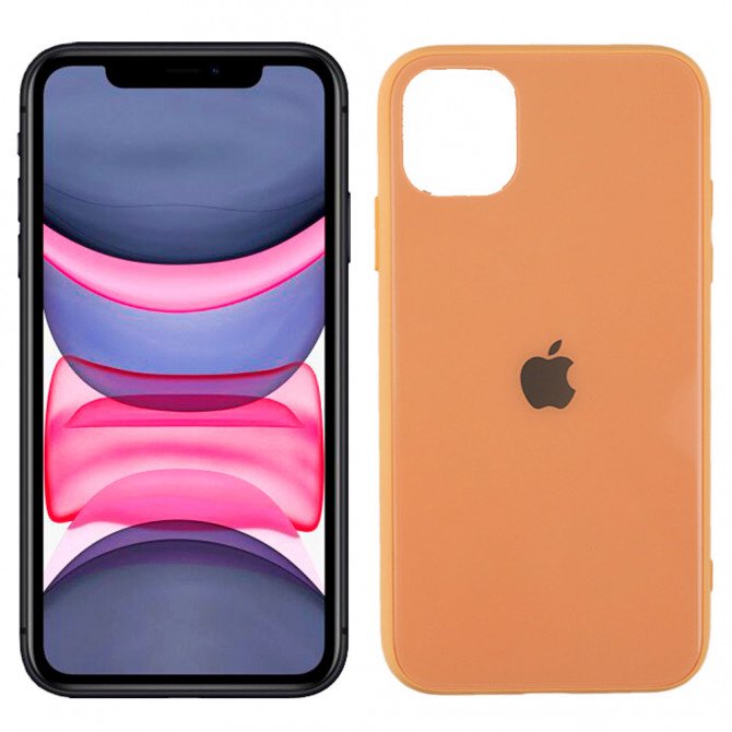 U-Like Glossy Logo series для iPhone 12 Pro/12 Peach