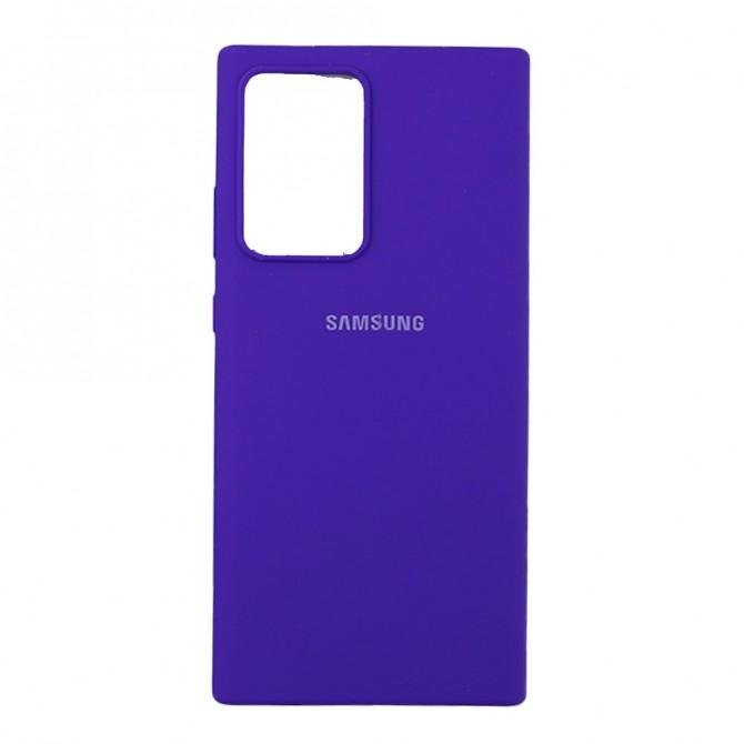 Чехол Soft Case для Samsung Note 20 Ultra Фиолетовый-1
