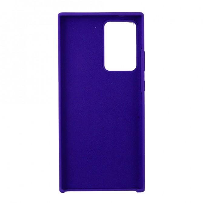 Чехол Soft Case для Samsung Note 20 Ultra Фиолетовый-2