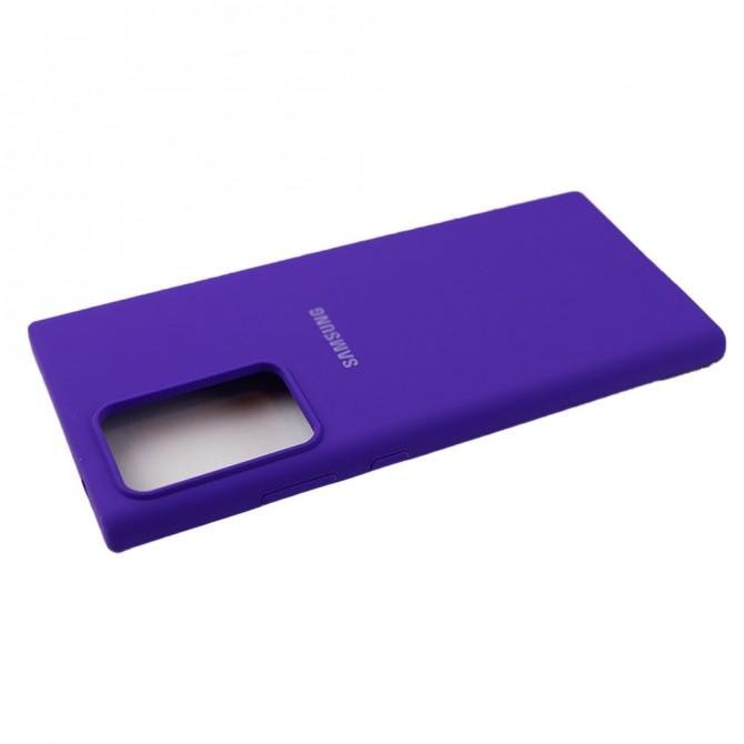 Чехол Soft Case для Samsung Note 20 Ultra Фиолетовый-3