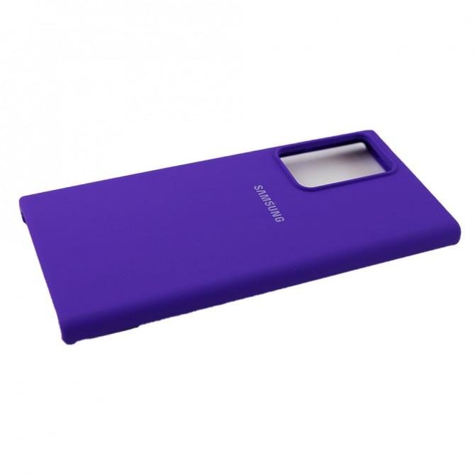 Чехол Soft Case для Samsung Note 20 Ultra Фиолетовый-4