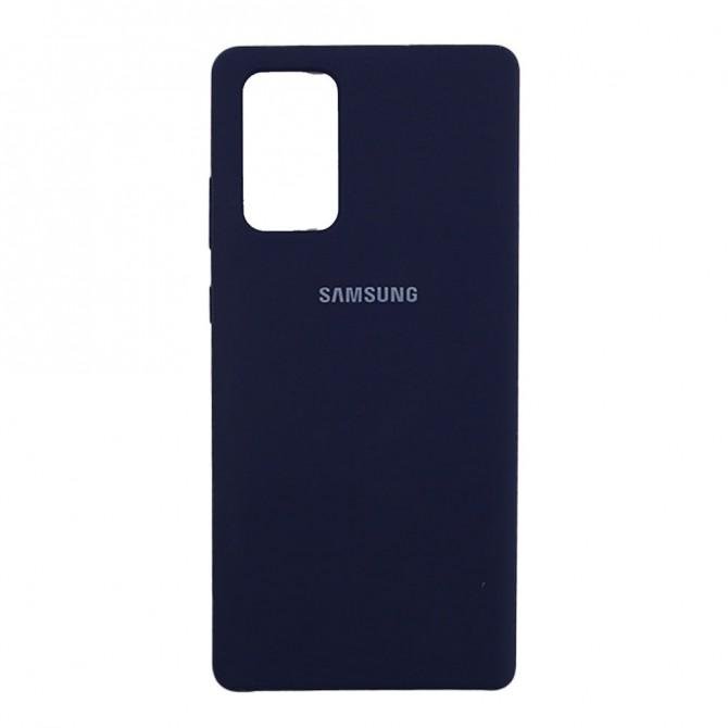 Чохол Soft Case для Samsung Note 20 Ultra Темно Синій-1